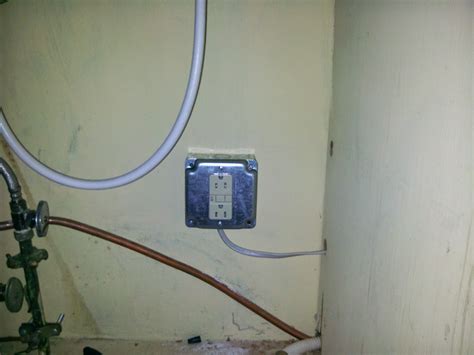 under sink electrical outlet